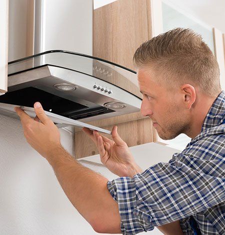 vent hood repair, nwa, epa licensed, epa technician, same day service, small appliance repair, maytag, whirlpool, amana, kenmore