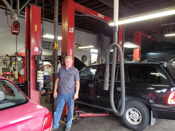 A car that needs tire alignments in High Point, NC