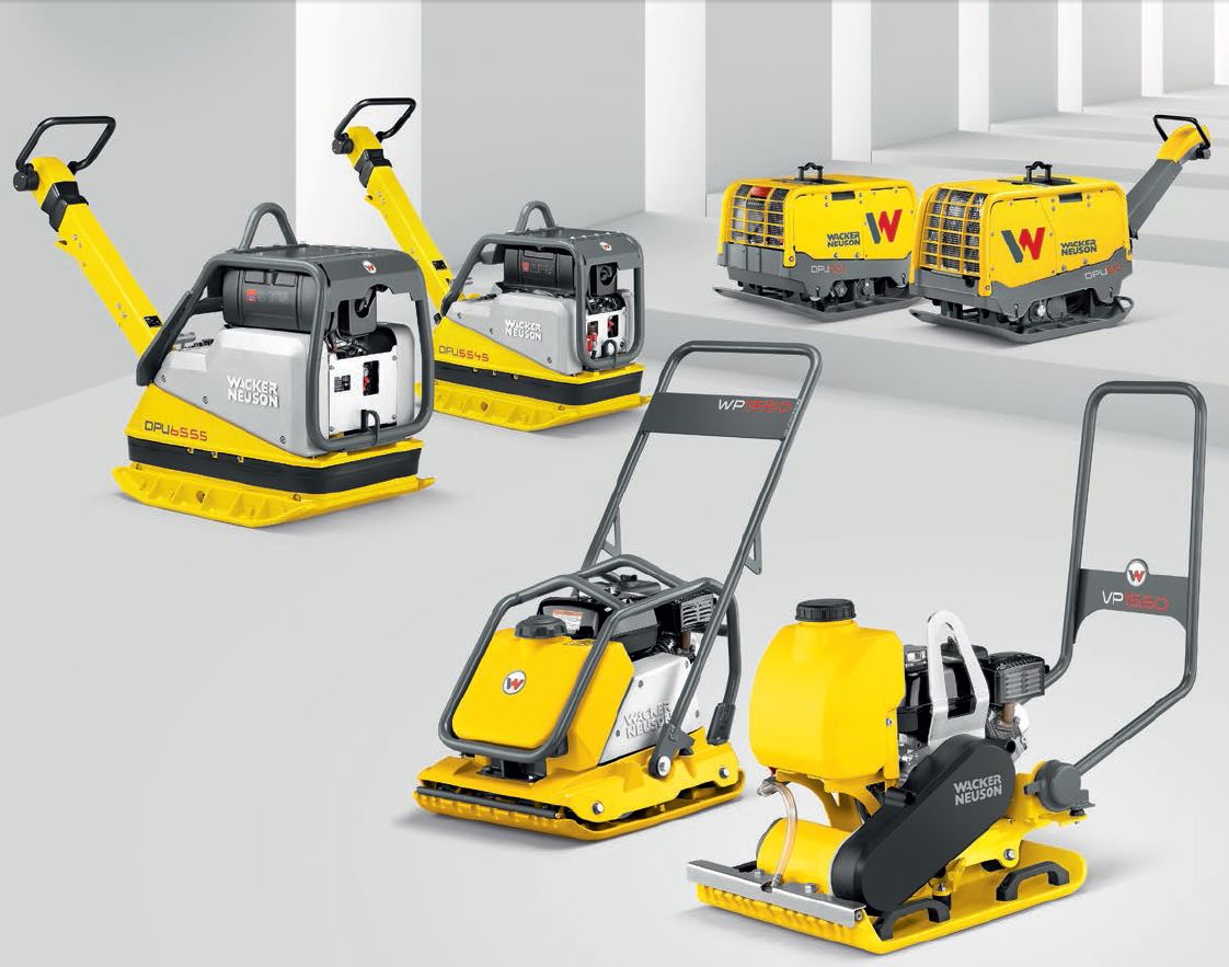 piastre vibranti wacker neuson