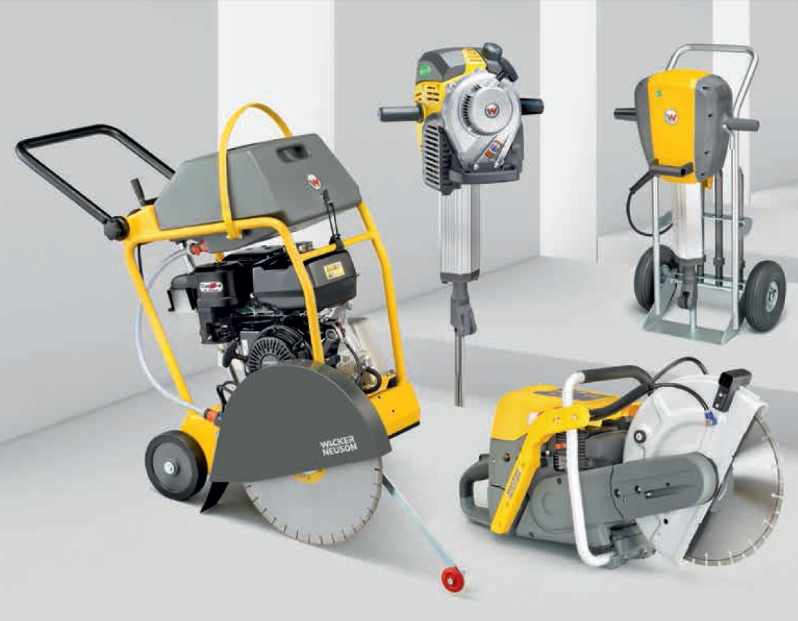 tecnica di demolizione wacker neuson