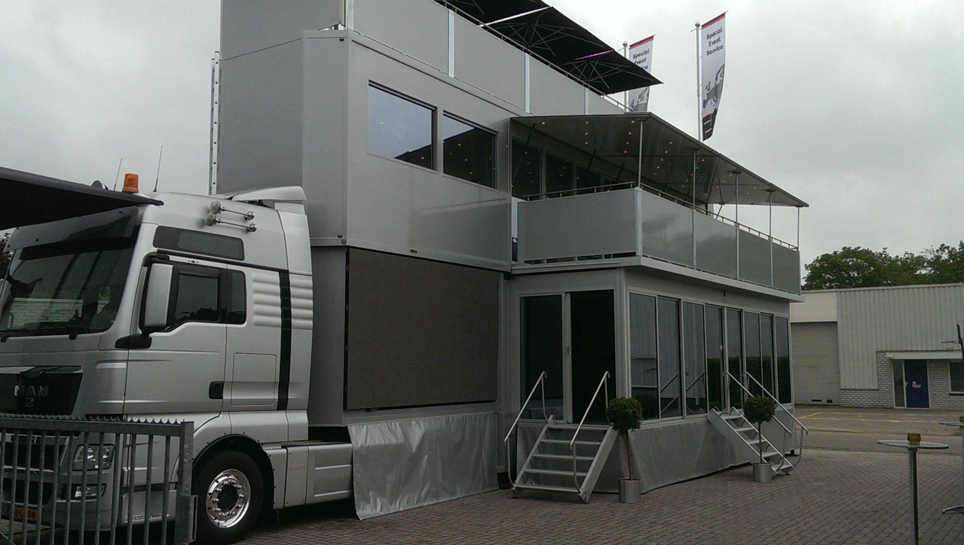Hospitality trailer