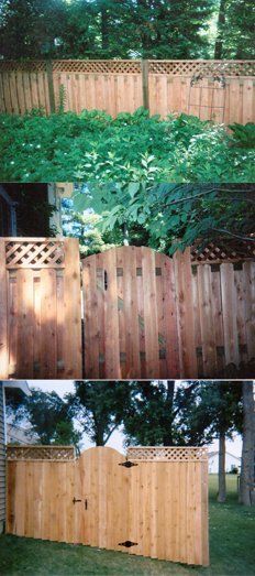 Wood Fencing — Wooden Fence in Des Moines, IA Wood Fencing — Wooden Fence in Des Moines, IA