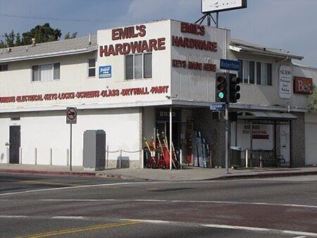 Emil's Hardware Front Entrance — Hardware Store Los Angeles, CA Emil's Hardware Front Entrance — Hardware Store Los Angeles, CA