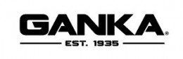 A black and white logo for a company called ganta