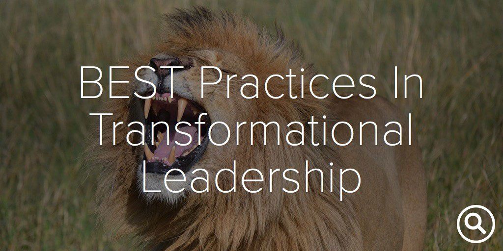 Published: December 8, 2012 BEST Practices in Transformational Leadership