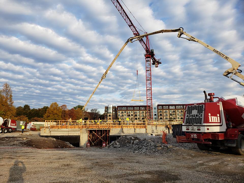 REI concrete job site