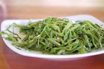 Morning Glory and Rice Noodles