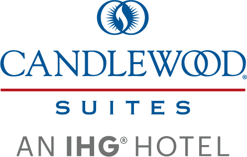 Click to go to site Candlewood suites an IHG hotel logo