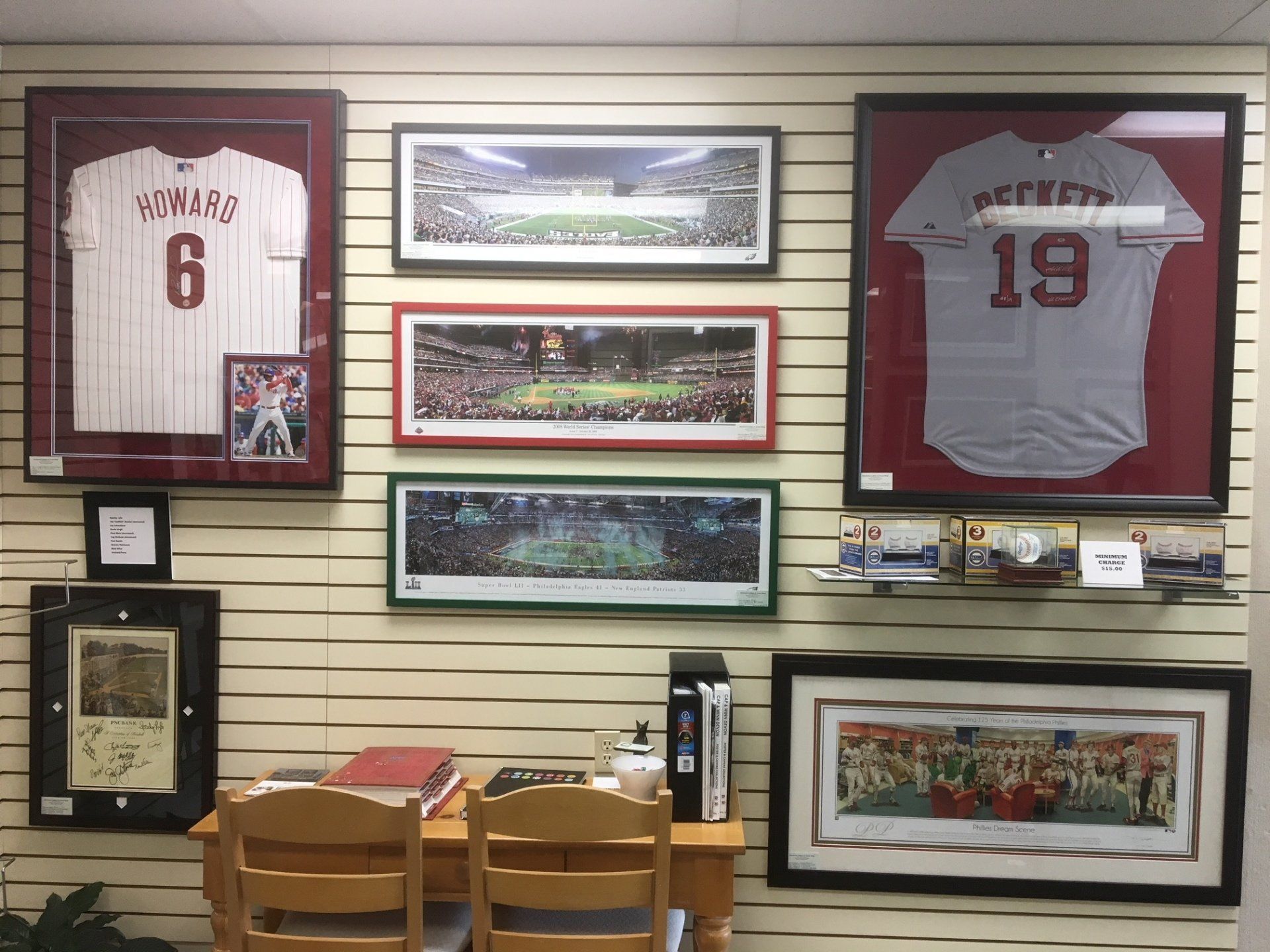 Sports Item in Frame — Medford, NJ — Hawthorne Gallery & Frame Shop