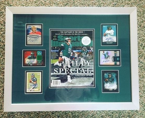 Sports Article in a Frame — Medford, NJ — Hawthorne Gallery & Frame Shop