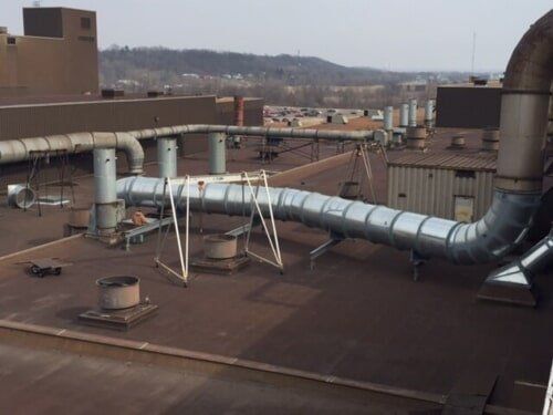 Sheet Metal Installation - Industrial Contractors in Peoria, IL