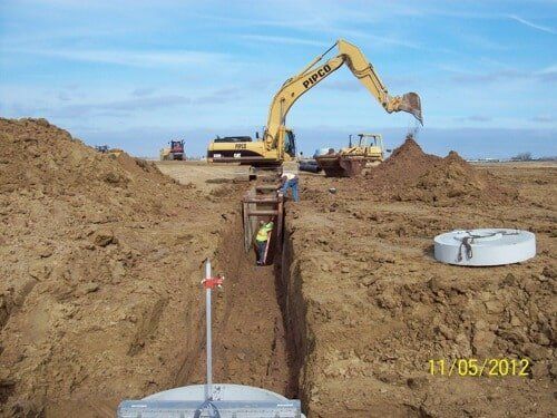 Site Utilites - Industrial Contractors in Peoria, IL
