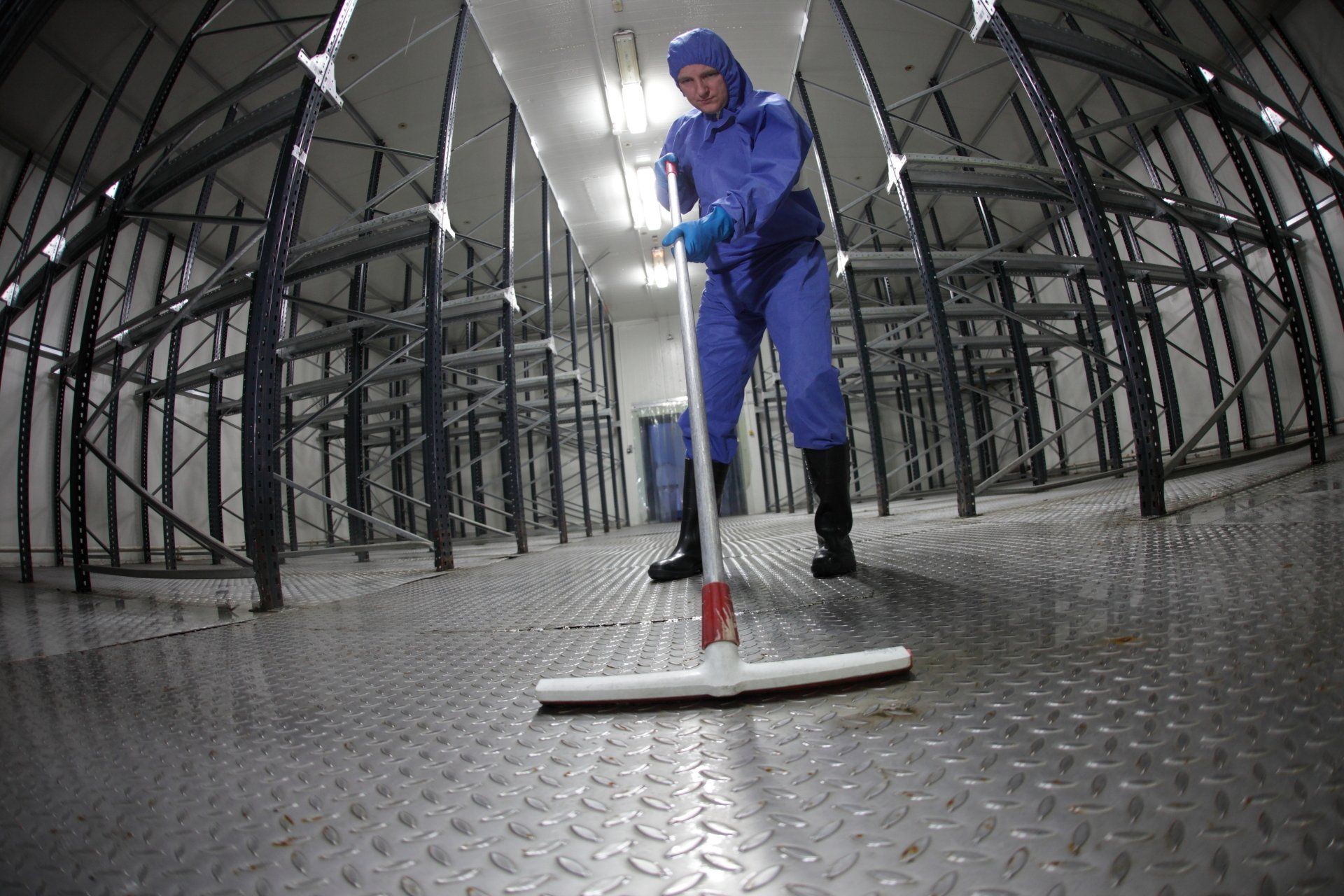 warehouse cleaning