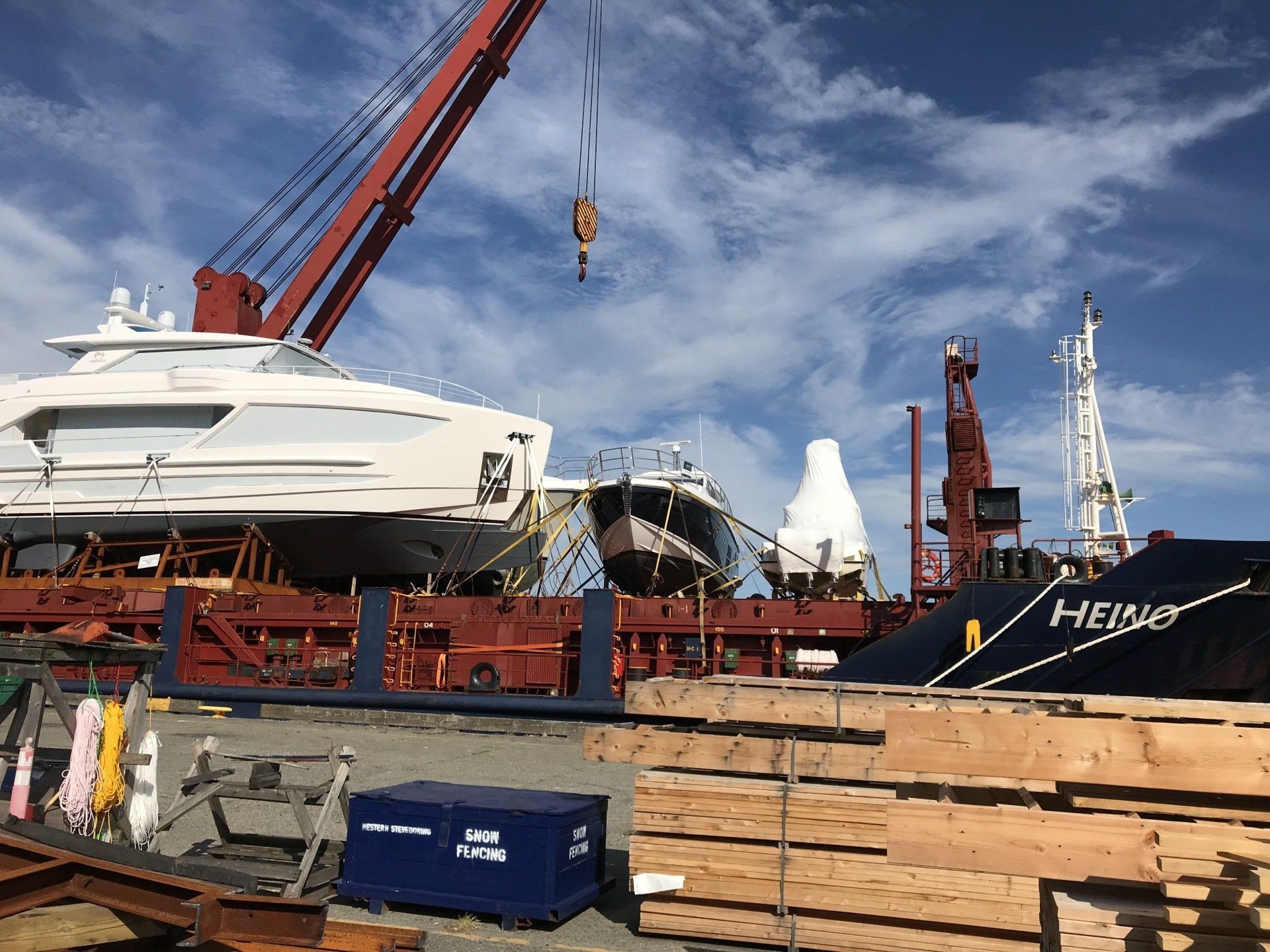  Boat shrink wrap