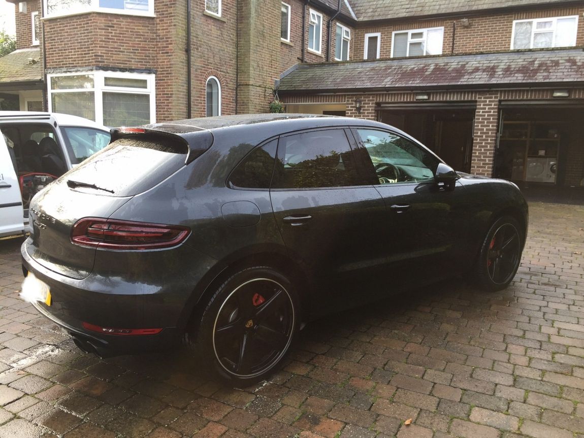 black car rear