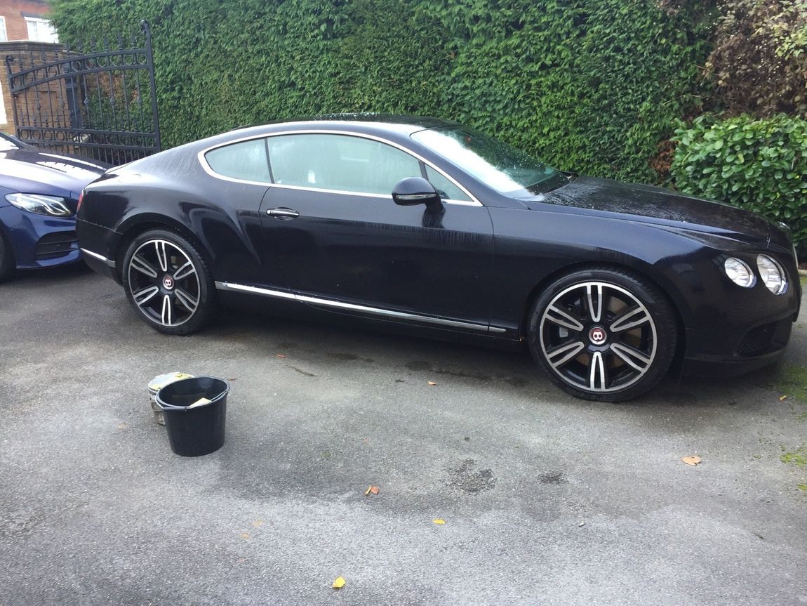 black car side