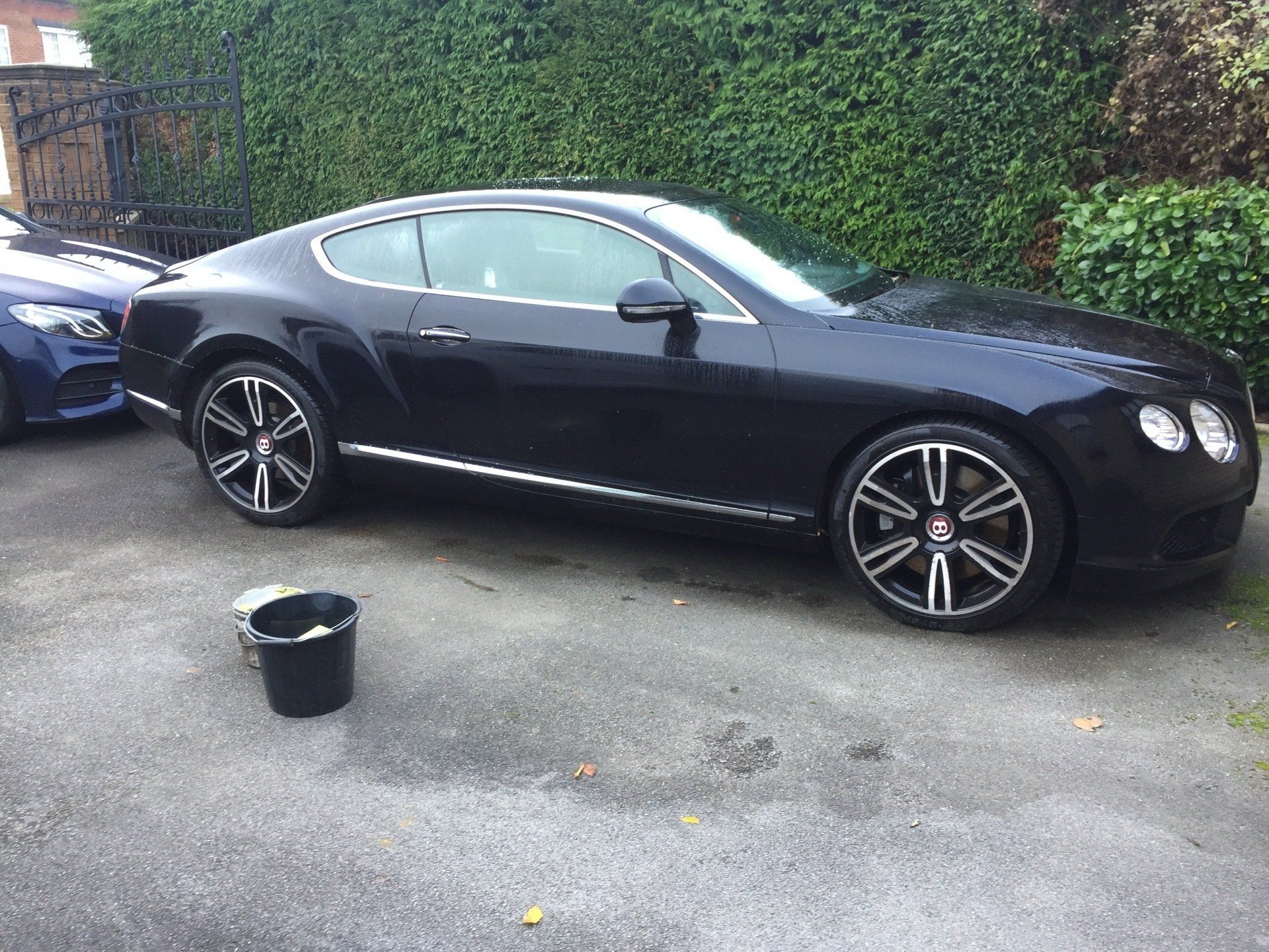 black car side