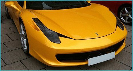 Yellow car