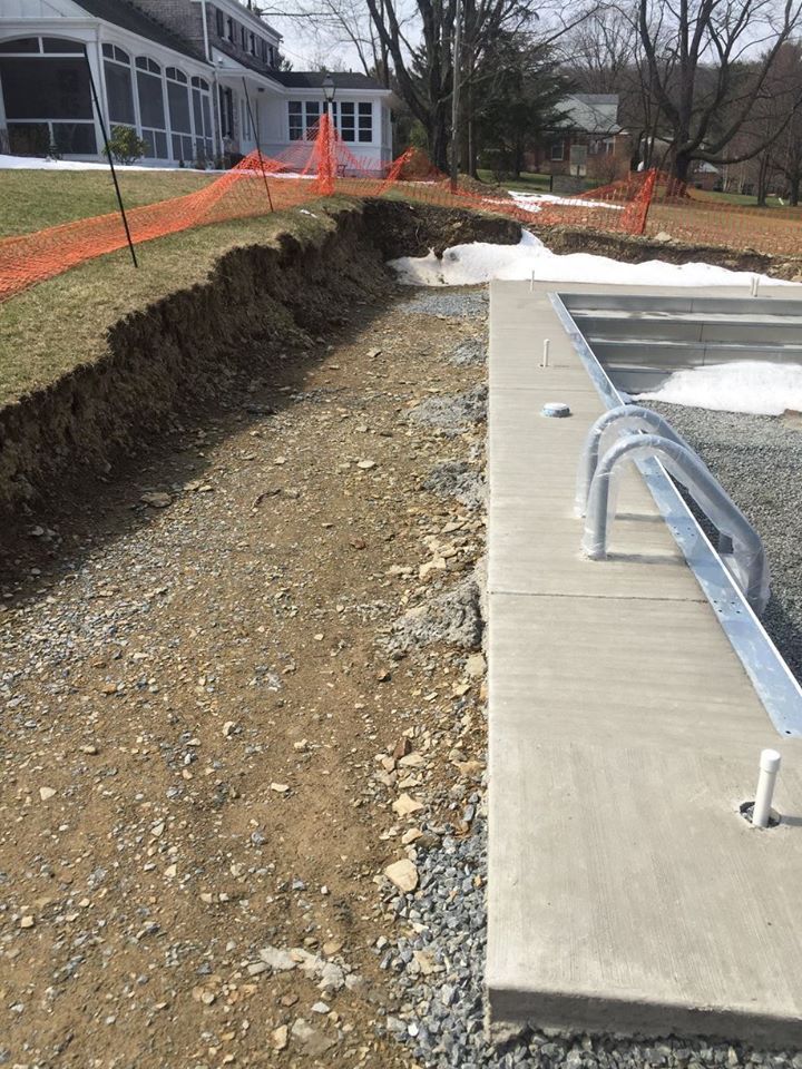 Excavated Area for Landscaping — York, PA — Salem Springs Landscaping