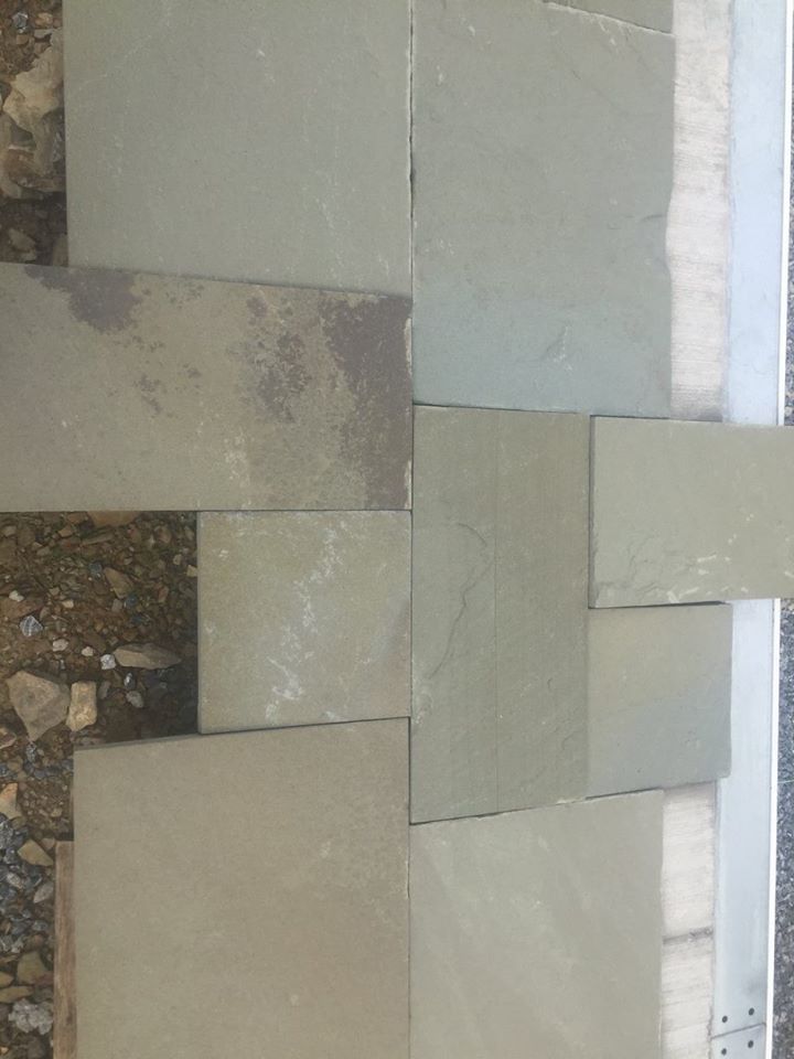 Stone Tiles with Gravel Below — York, PA — Salem Springs Landscaping