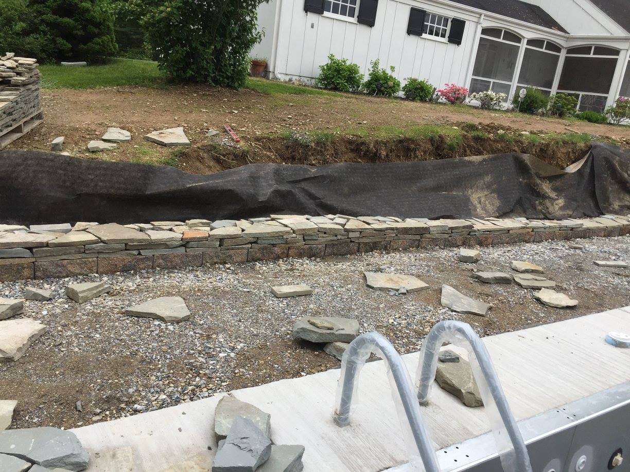 Piling Stones for Landscaping — York, PA — Salem Springs Landscaping
