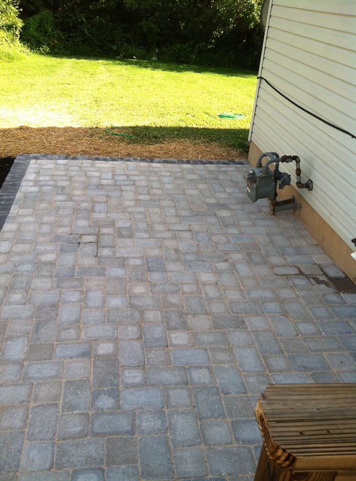Stone Tiles Outside of The House — York, PA — Salem Springs Landscaping