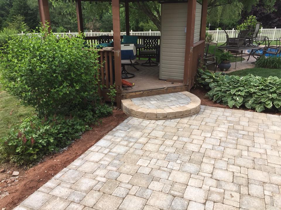 Backyard Patio — York, PA — Salem Springs Landscaping