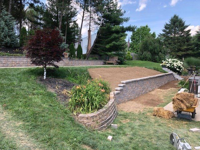 Sidewalk Landscaping — York, PA — Salem Springs Landscaping