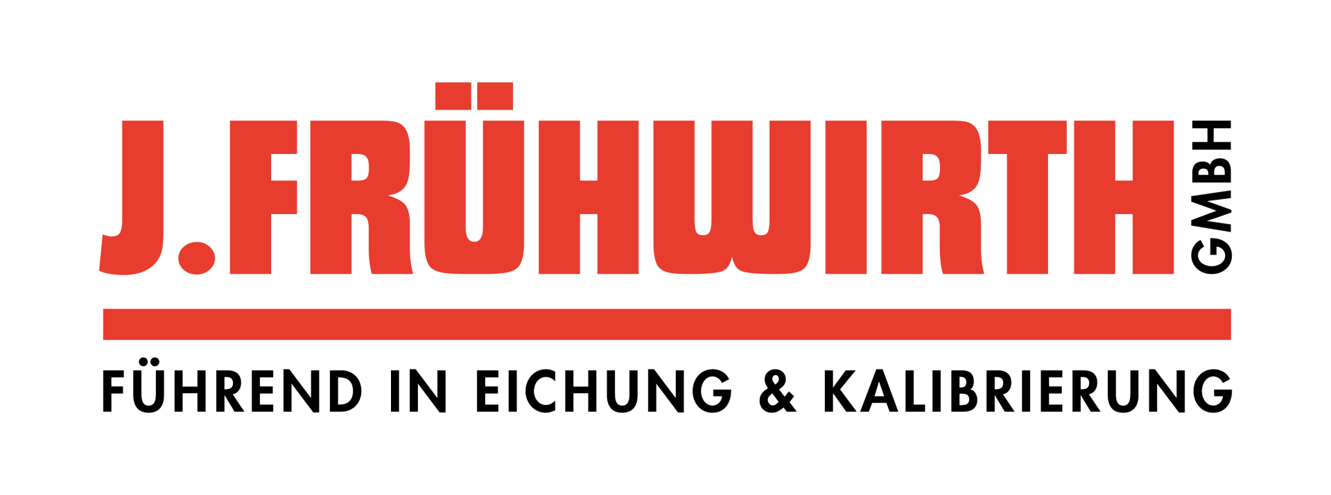 Ein rot-weißes Logo für die J.Frühwirth GmbH
