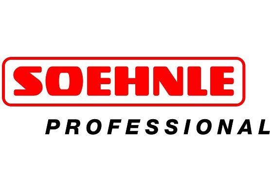 Das Logo von Soehnle Professional ist rot und schwarz auf weißem Hintergrund.