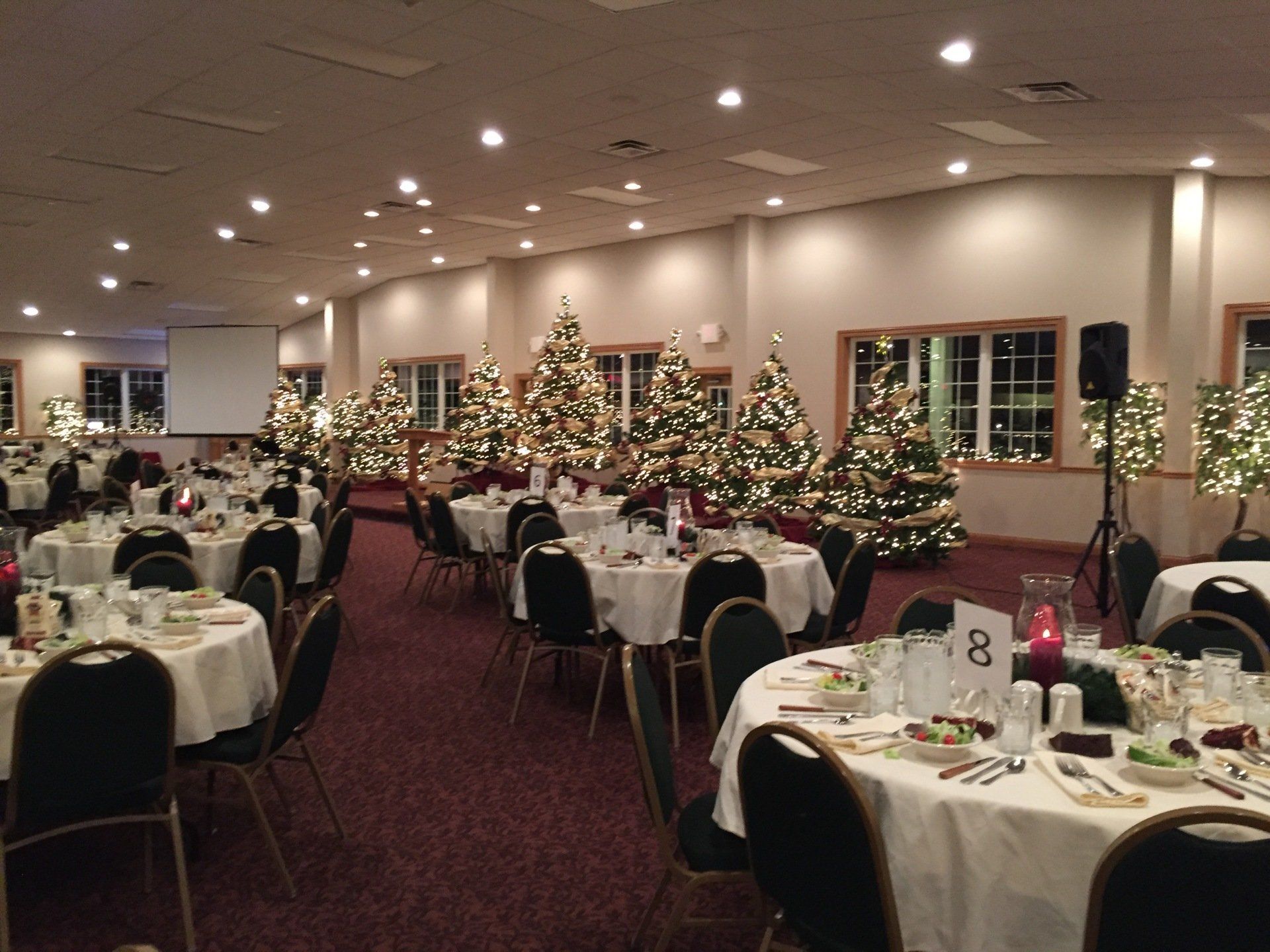 Christmas Dining Hall