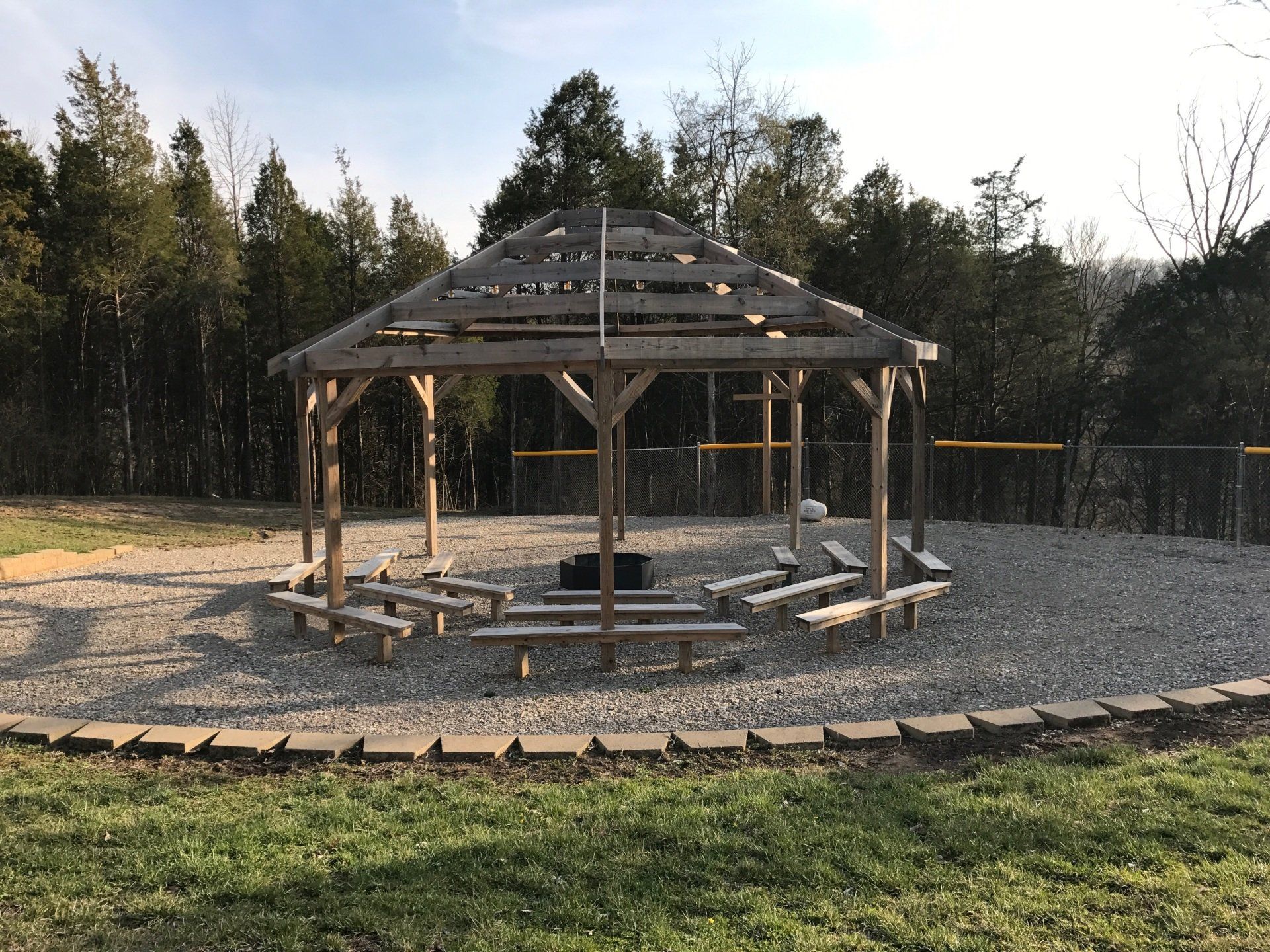 Fire pit & seating
