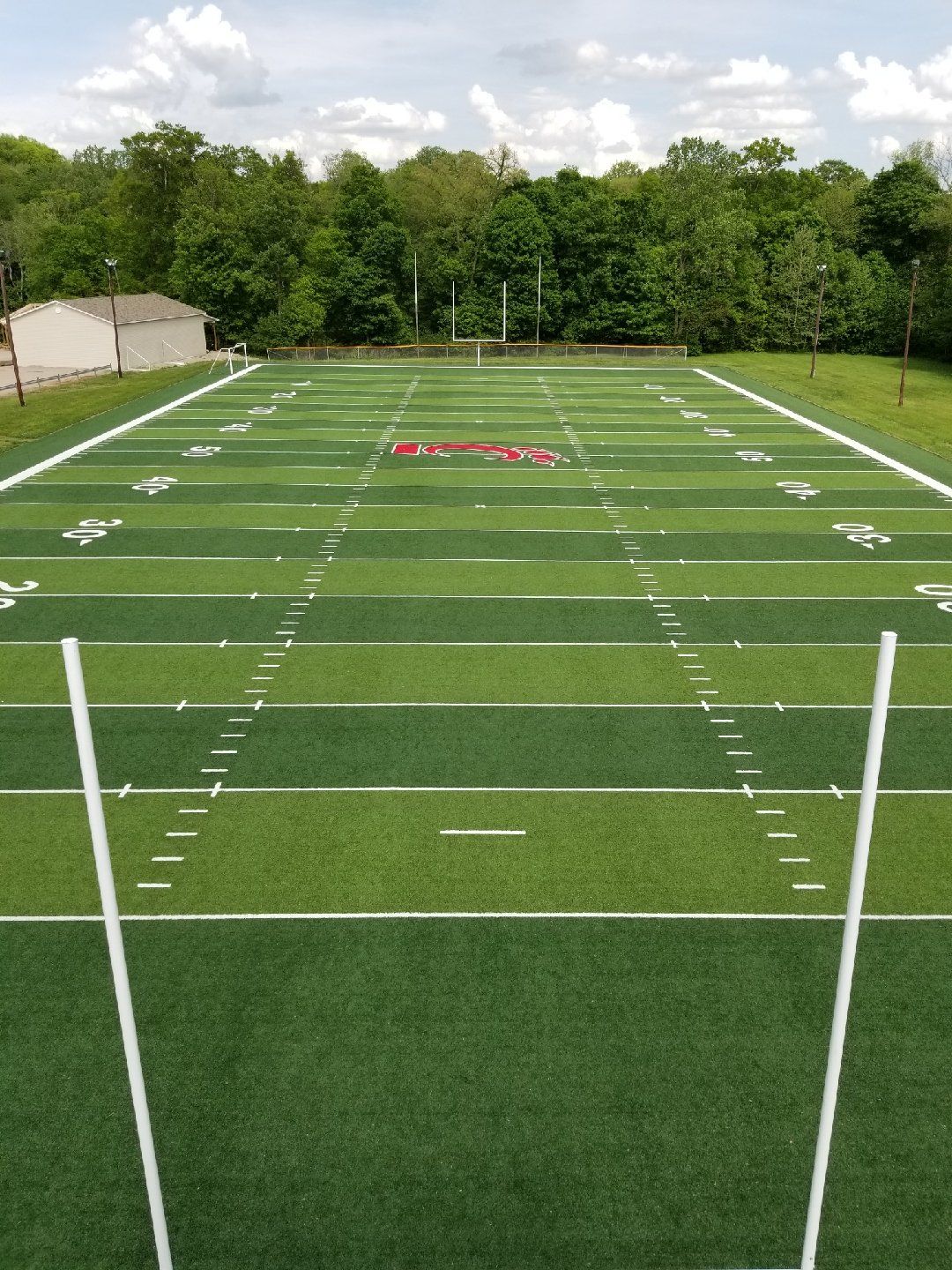 Football fields