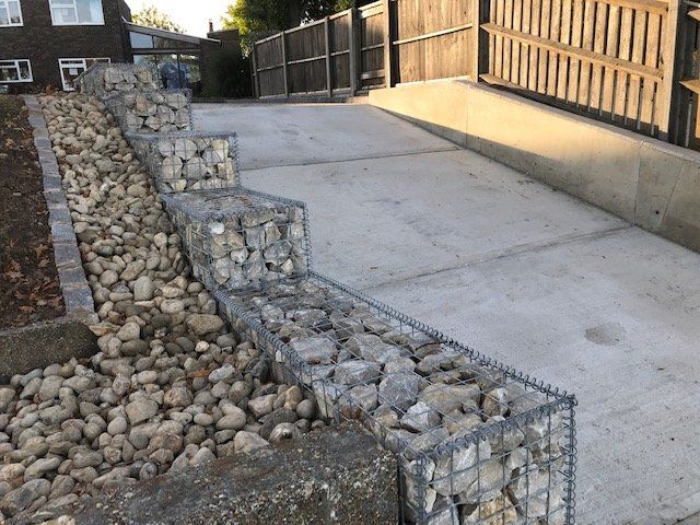 slipway and gabion