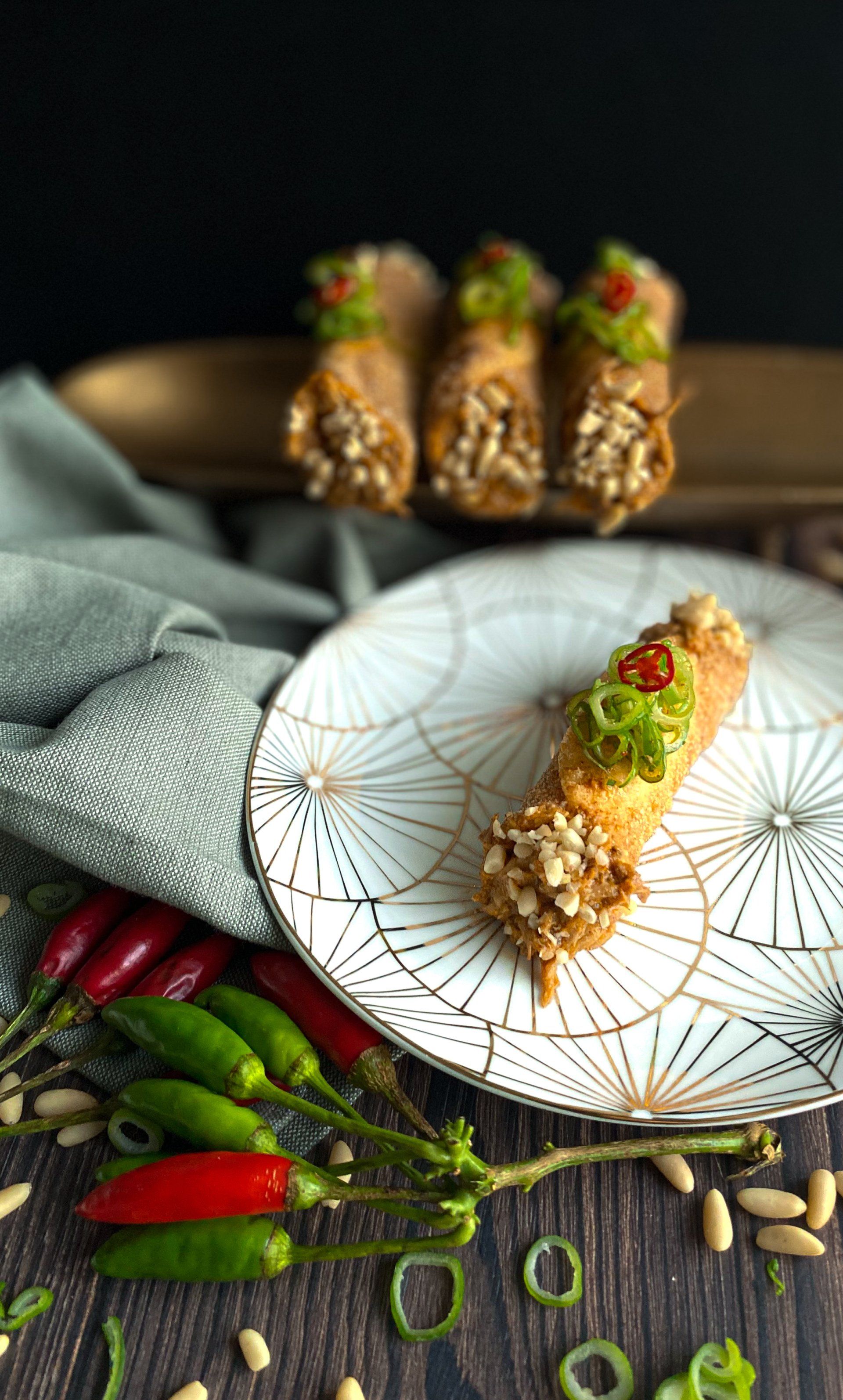 cannolo peperoncino piatto