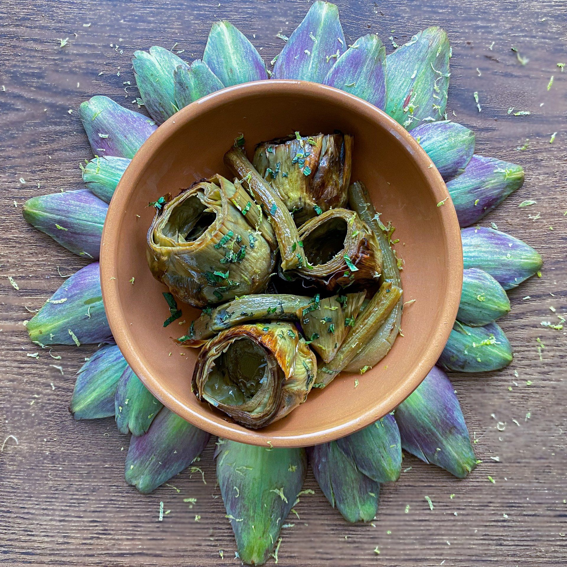 carciofi piatto