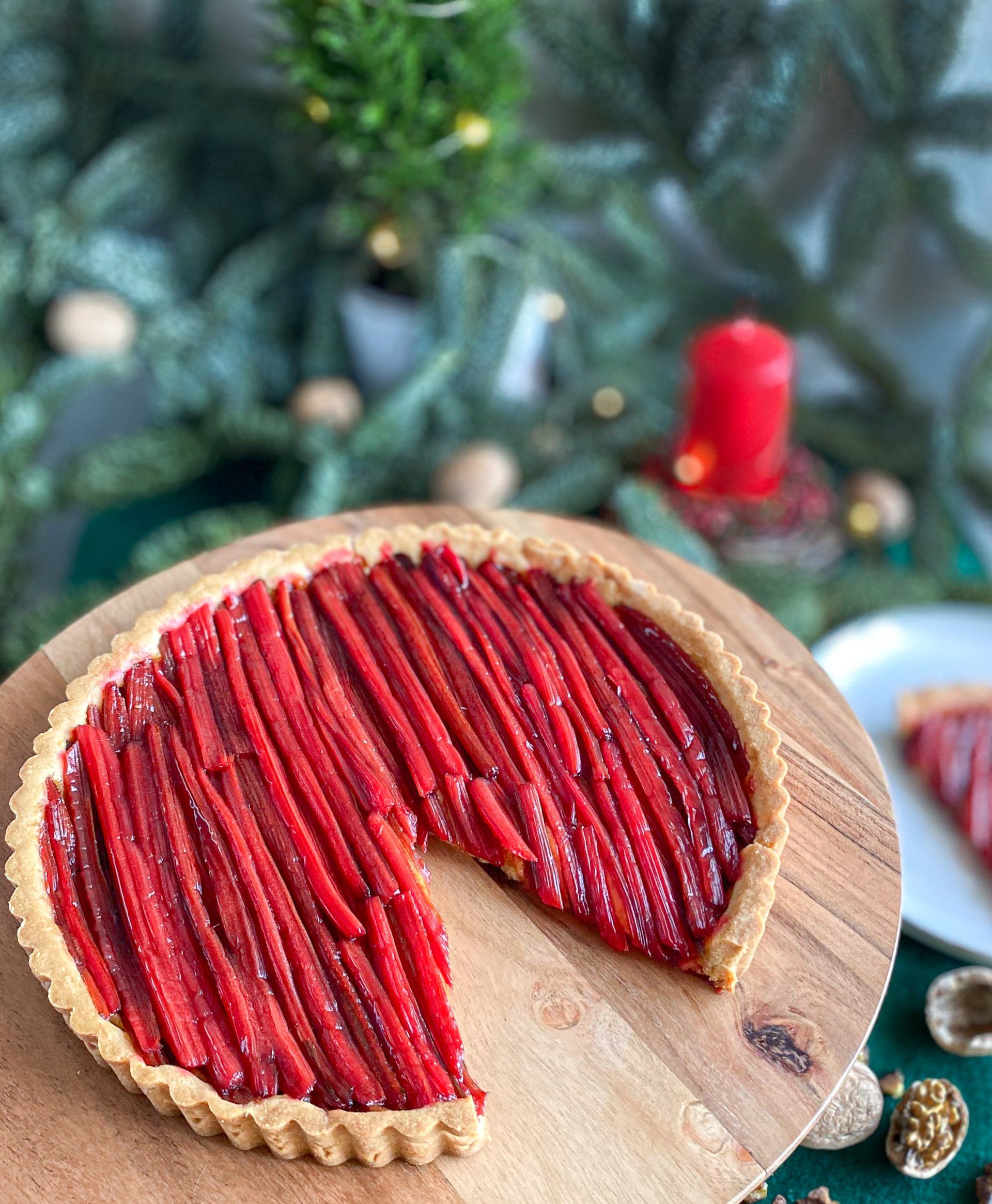 crostata rabarbaro piante