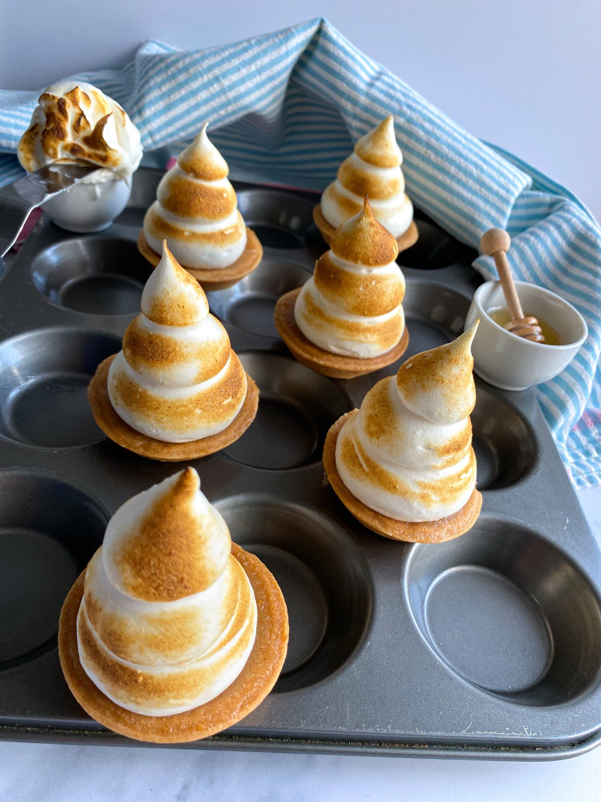 tartellette meringa teglia