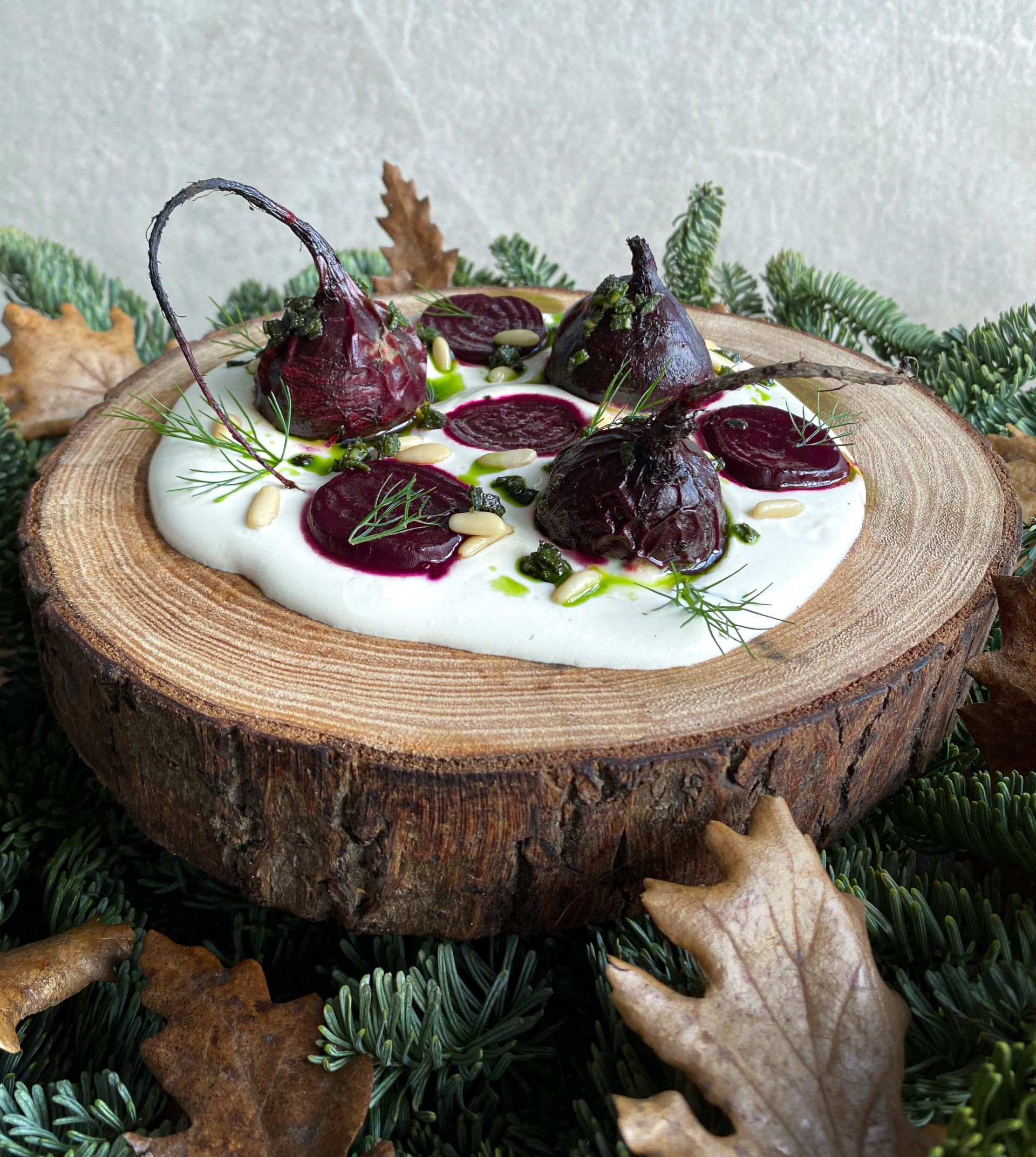 barbabietola legno foglie