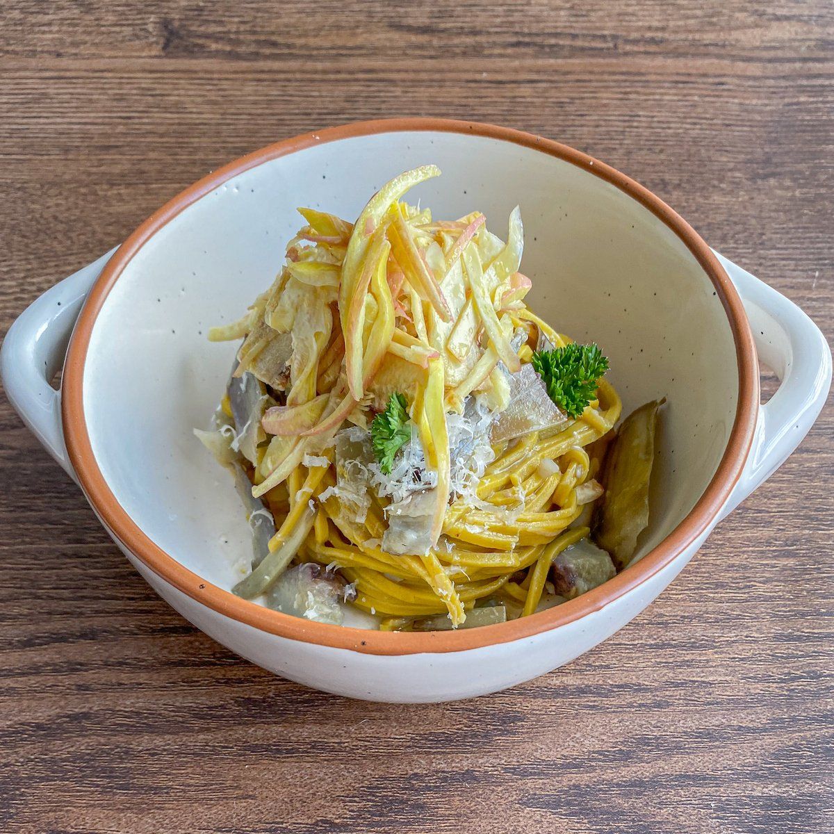 tagliolino prezzemolo carciofo