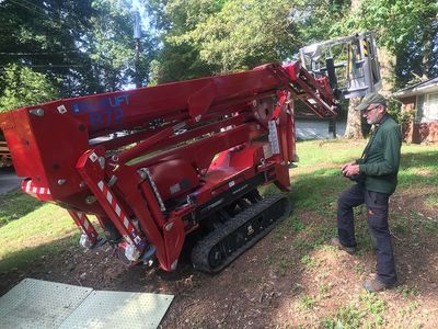 Machine Used for Tree Services — Richmond, VA — Tree Care Inc. Machine Used for Tree Services — Richmond, VA — Tree Care Inc.