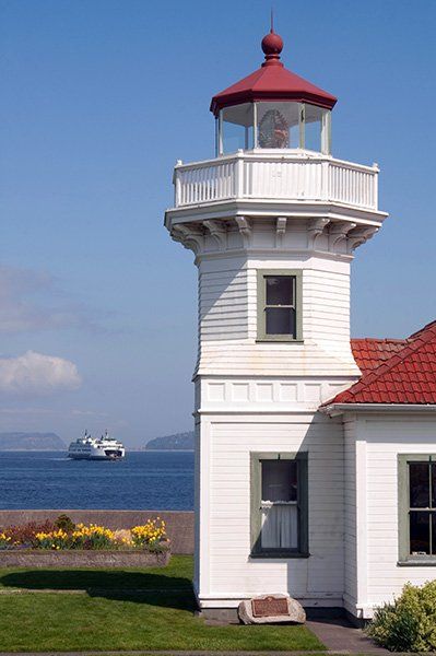 Light tower Mukilteo lighthouse.