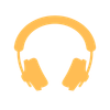 DJ Productions logo image of headphones