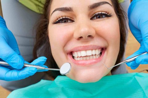 Dental — Women Smiling with Pretty Teeth in Allentown, PA