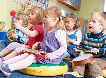 Children Taking Music Lesson — Private School in Plano, TX Children Taking Music Lesson — Private School in Plano, TX