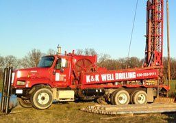 Well Drilling — Drilling Truck in Morris, IL Well Drilling — Drilling Truck in Morris, IL