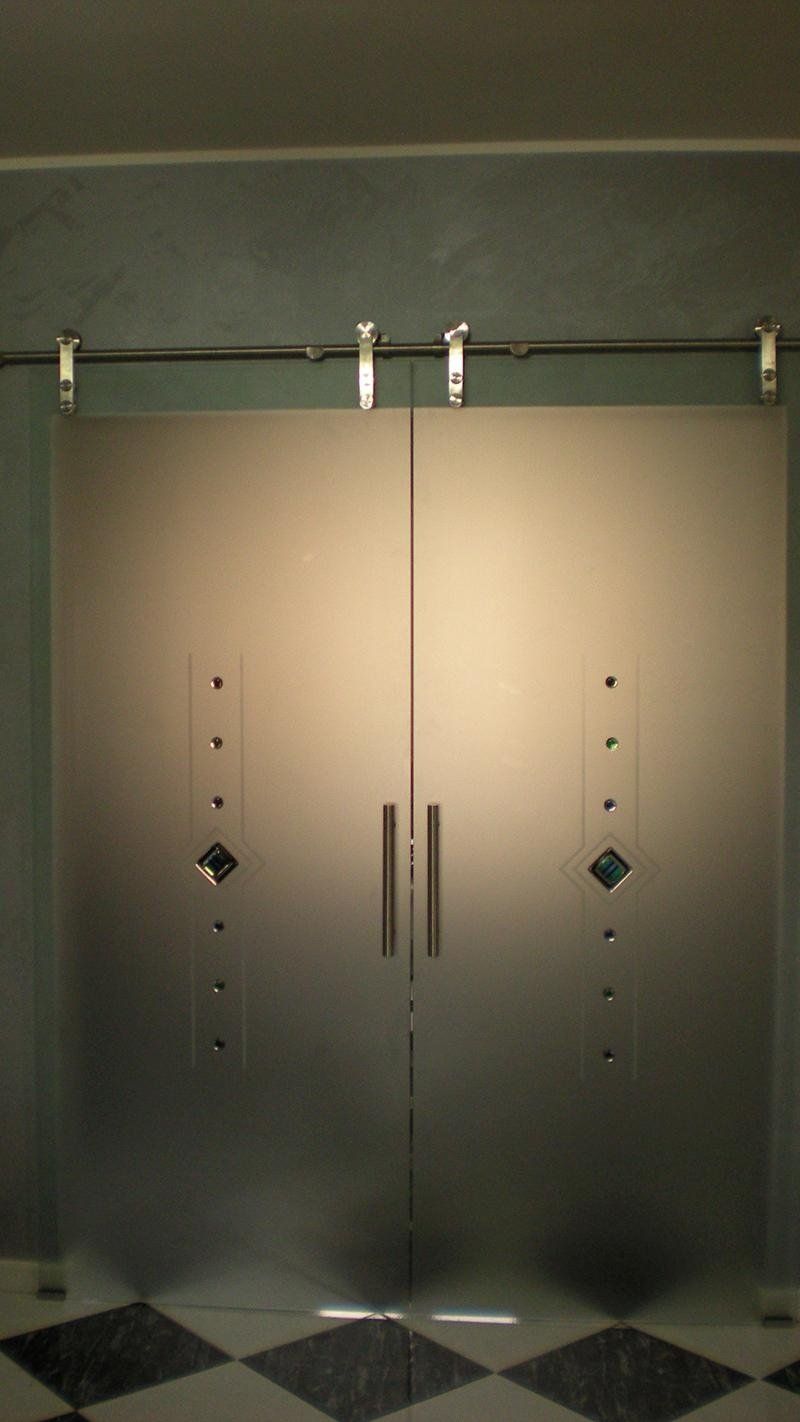 produzione porte in vetro