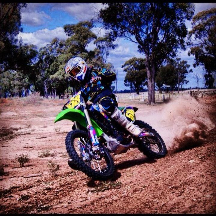 racer and bike