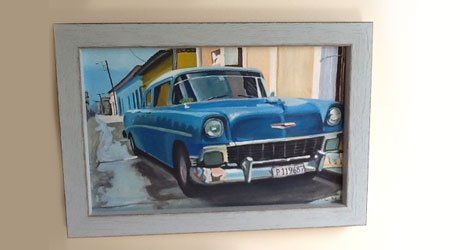We manufacture picture mouldings and mounts in a wide range of colours and finishes to complement your artwork.