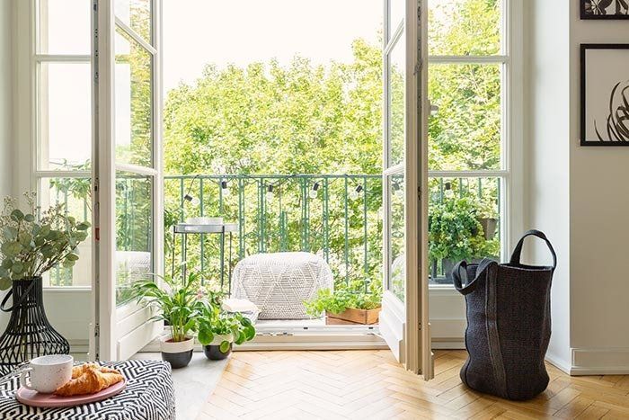 Iron Railings — Garden On A Balcony in Indianapolis, IN